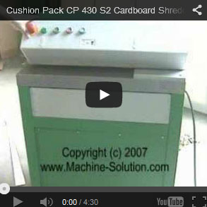 AABES © Cushion Pack CP440 Series2+ High Capacity Corrugated Shredder
