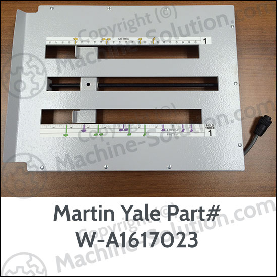 Martin Yale W-A1617023 ASY 1711 1ST FOLD TABLE - W-A1617023