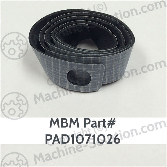 MBM PAD1071026 RUBBER STRIP MBM PAD1071026 RUBBER STRIP