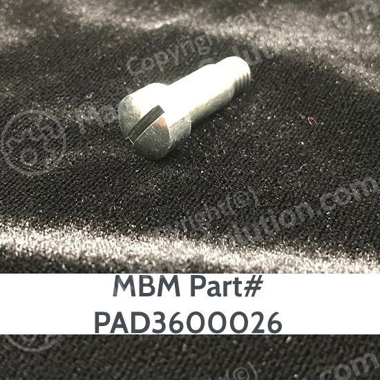 MBM PAD3600026 SCREW FOR CRANK - MBM PAD3600026