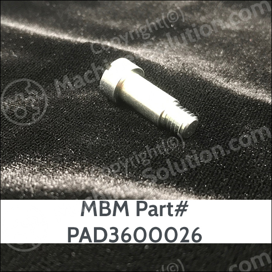 MBM PAD3600026 SCREW FOR CRANK - MBM PAD3600026