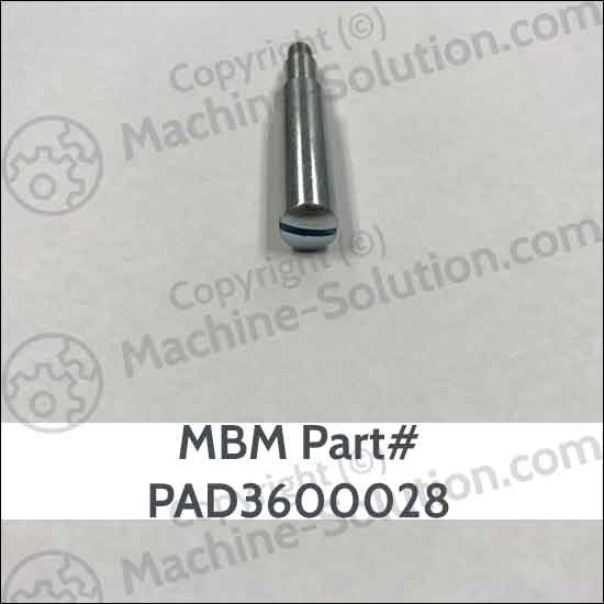 MBM PAD3600028 BOLT FOR CRANK HANDLE FOR 4104A - MBM PAD3600028
