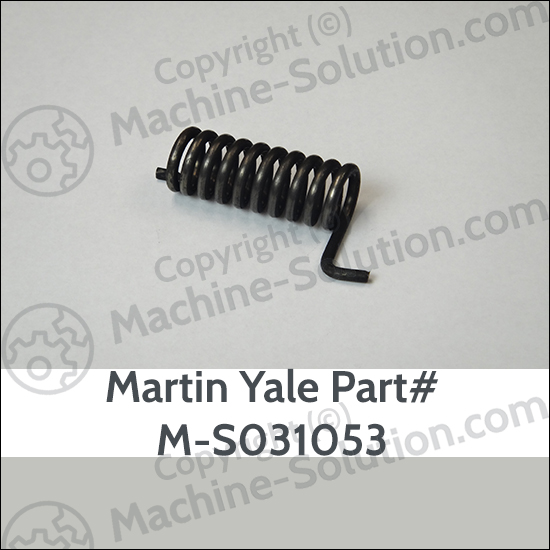Martin Yale M-S031053 LG.TRIMMER SPRING Martin Yale M-S031053 LG.TRIMMER SPRING