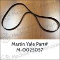 Martin Yale M-S025057 204 TOOTH XL BELT