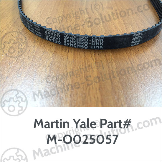 Martin Yale M-S025057 204 TOOTH XL BELT - MY M-S025057