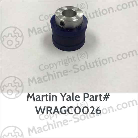 Martin Yale WRAGC0026 BCS FEED ROLLER WITH SET SCREW Martin Yale WRAGC0026 BCS FEED ROLLER WITH SET SCREW