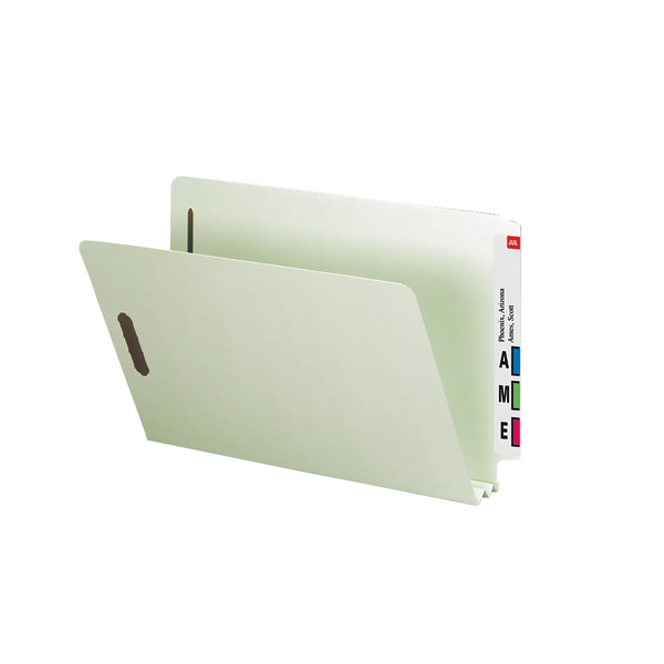 Smead 29210 End Tab Pressboard Folders Fastener Folders