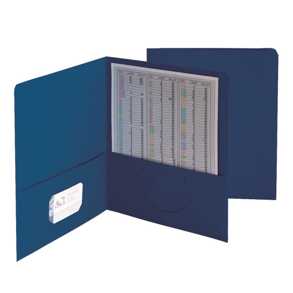 Smead 87854 Two-Pocket Folders Top Tab File Folders