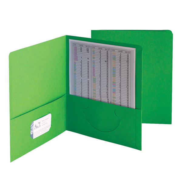 Smead 87855 Two-Pocket Folders 12 pockets