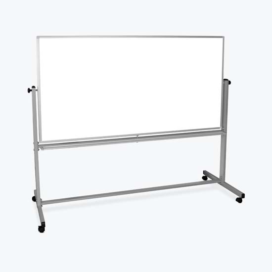 Luxor MB7240WW Reversible Magnetic Mobile 72x40 Whiteboard/ Whiteboard Luxor MB7240WW Reversible Magnetic Mobile 72x40 Whiteboard/ Whiteboard