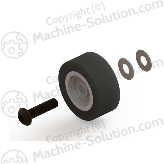 Martin Yale WRASAAM0930 Roller Wheel Assembly Molded Martin Yale WRASAAM0930 Roller Wheel Assembly Molded