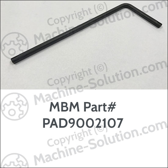 MBM PAD9002107 L-SHAPED TORQUE FOR KNIFE HOLDING SCREW FOR 5221 MBM PAD9002107 L-SHAPED TORQUE FOR KNIFE HOLDING SCREW FOR 5221