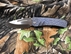 Medford Midi Marauder S35VN Limited Edition Satin Blade Hammered Bead Blasted Blue Folding Knife MK033SSTD-37A2-SSCS-Q4
