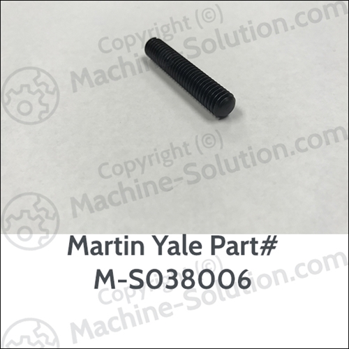 Martin Yale M-S038006 5/16-18X1 3/4SL.OVAL - MY M-S038006