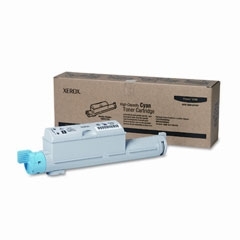 XEROX BR PHASER 6360 1-HI YLD CYAN TONER XEROX BR PHASER 6360 1-SD YLD BLACK TONE